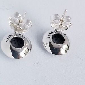 Pandora Jewelry - PANDORA Signature Stud Earrings Silver New w/tags Pandora Jewelry - PANDORA Signature Stud Earrings Silver New w/tags